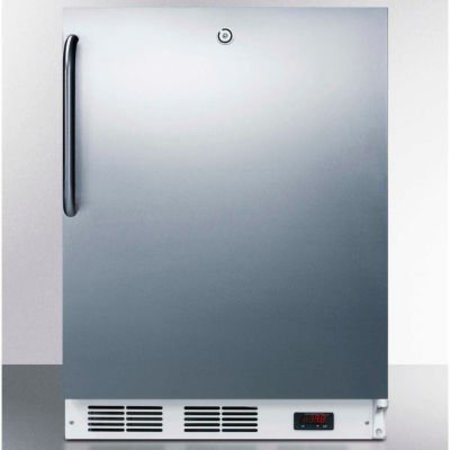 SUMMIT APPLIANCE DIV. Accucold Built-In ADA Compliant Medical All-Freezer, 3.5 Cu.Ft., Stainless Steel VT65MLBISSTBADA